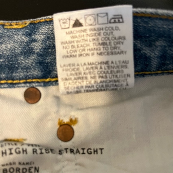 The Castings High Rise Straight Cropped -26 - Picture 6 of 11